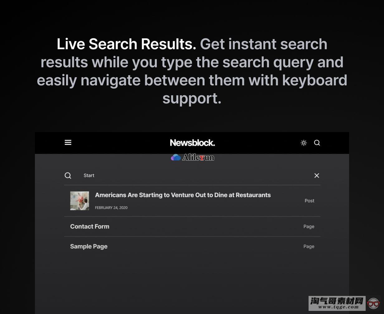 Newsblock 1.1.4 – 黑暗模式下的新闻与杂志WordPress主题【含中文语言包】 Newsblock 1.1.4 – 黑暗模式下的新闻与杂志WordPress主题【含中文语言包】